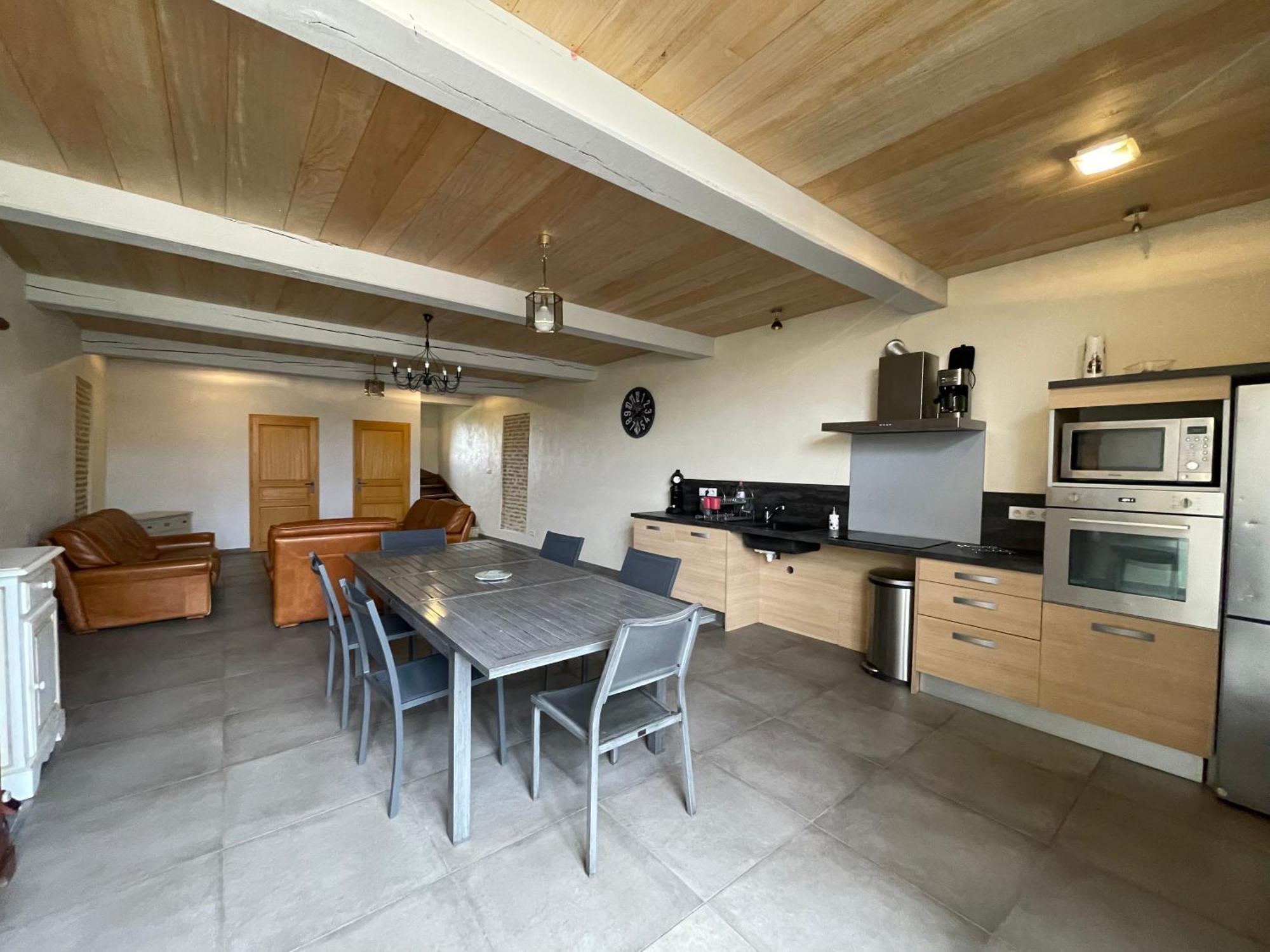 Gite Clara - Domaine Du Catalan Aubiet Exteriör bild